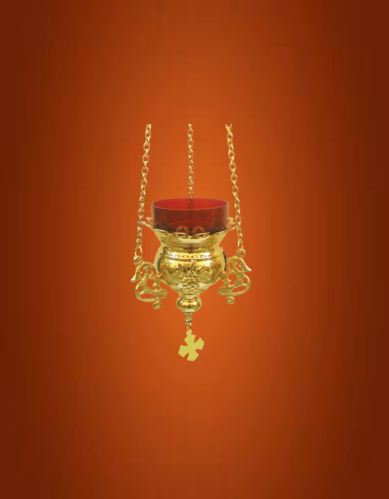 Vigil Lamps  Byzantine Grapes Νο1 Yellow (112-01)