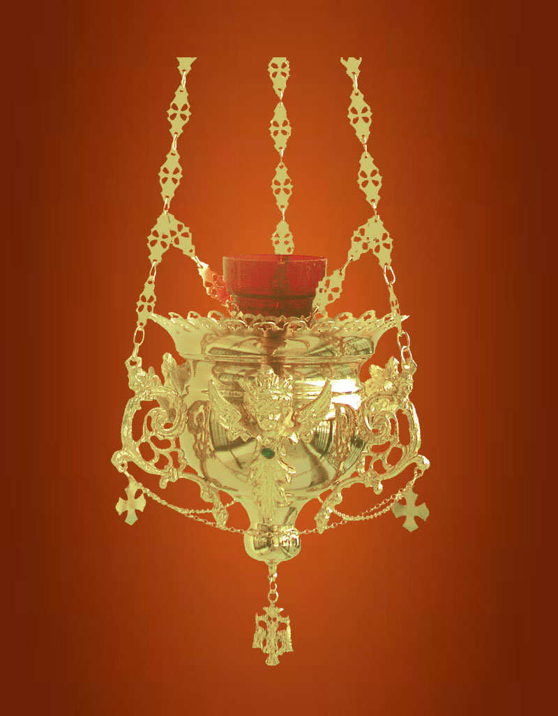 Vigil Lamps  Byzantine Angels Νο5 Yellow (112-05)