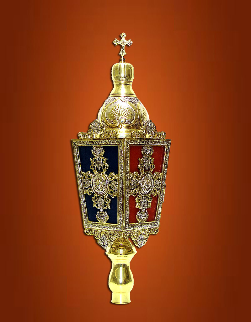 Lantern Canopies Bicolor Square Α' (134-13)