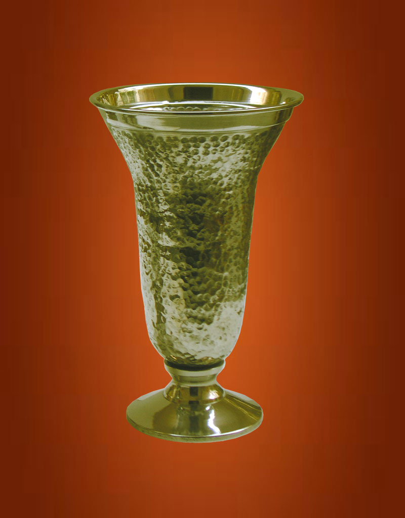 New Yellow Vase Carved Νο1 (159-71G)