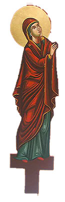 Λυπητερά Αγιογραφία Παναγία (60cm) (295-03) (P)