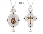 SET Engolpio And Cross Silverplated Silver (925) (ΣΕΤ 10)