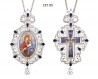 SET Engolpio And Cross Silverplated Silver (925) (ΣΕΤ 05)